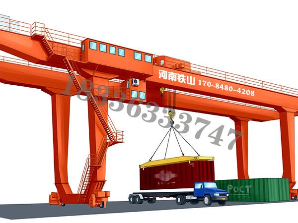 浙江轨道式集装箱龙门吊厂家 舟山41t龙门吊定制