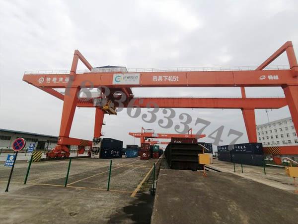 福建集装箱龙门吊厂家 福州轨道式集装箱门机销售