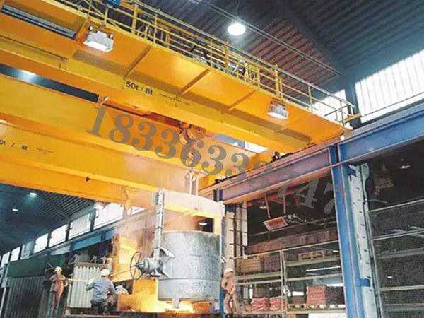 宁夏石嘴山铸造起重机厂家冶金桥式行车定制销售