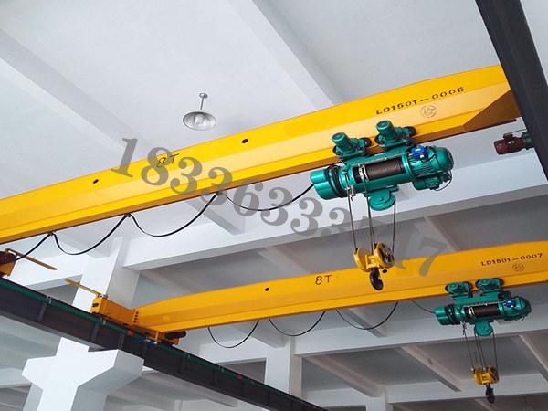 江西抚州新型桥式起重机厂家出售车间厂房行车