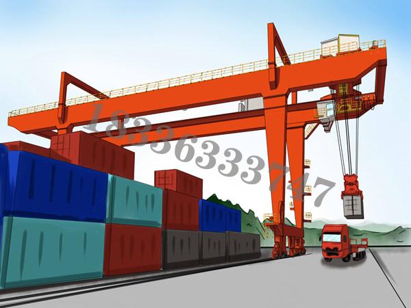 辽宁营口35吨40吨物流集装箱门式起重机报价