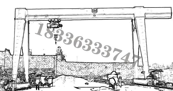 河北邯郸防爆门式起重机厂家32吨轨道式龙门吊报价