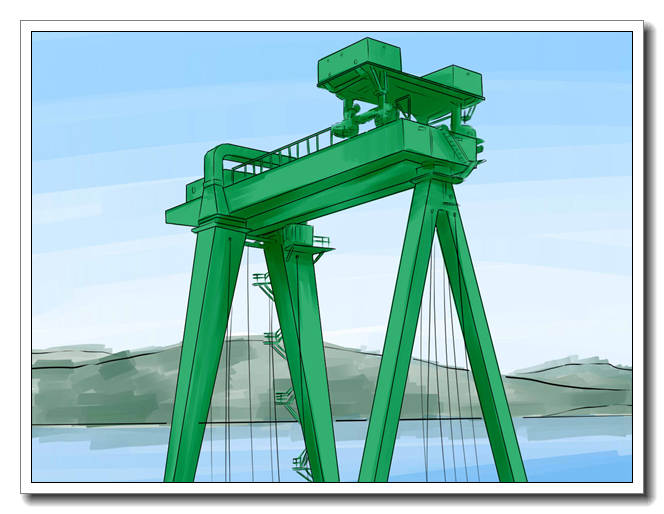 河北保定大吨位防爆门式起重机工作级别可达到A6