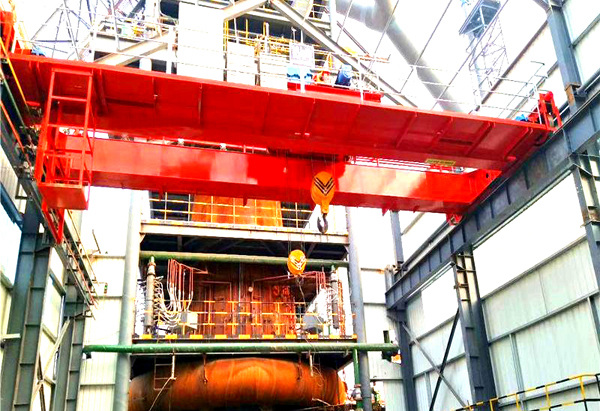 湖北襄樊冶金起重机厂家80/20t冶金铸造吊A7级别