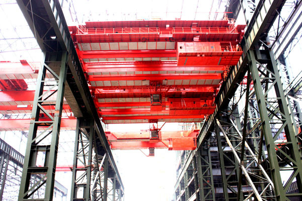 河北邯郸铸造所用的冶金起重机工作级别在A6~A8