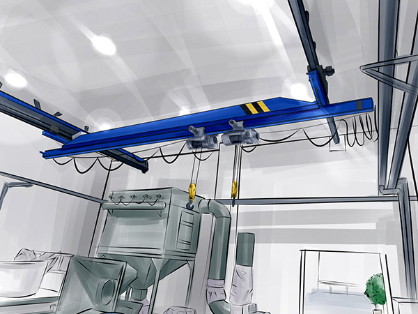 湖北鄂州10t悬臂吊行车厂家怎样维护其外观
